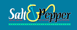 Salt and Pepper Cross Stitch Logo