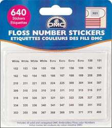 Floss Number Stickers - DMC Accessories