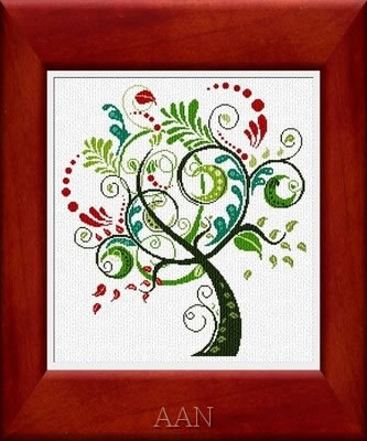 Albero Felice - Alessandra_Adelaide_Needleworks Pattern