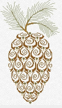 Pine Cone - Alessandra_Adelaide_Needleworks Pattern