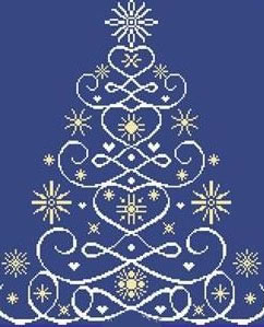Christmas Tree 12 - Alessandra_Adelaide_Needleworks Pattern