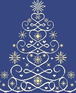 Christmas Tree 12 - Alessandra_Adelaide_Needleworks Pattern