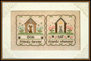 Furry Friends - Country_Cottage_Needleworks Pattern