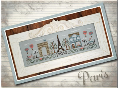 Afternoon in Paris - Country_Cottage_Needleworks Pattern