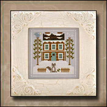 Raccoon Cabin - Country_Cottage_Needleworks Pattern
