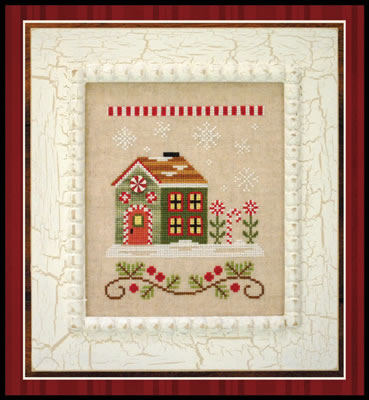 Candy Cane Cottage - Country_Cottage_Needleworks Pattern