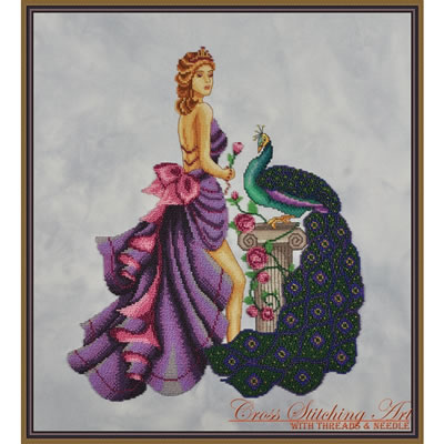 Eleni, Beauty of Troy - Cross_Stitching_Art Pattern