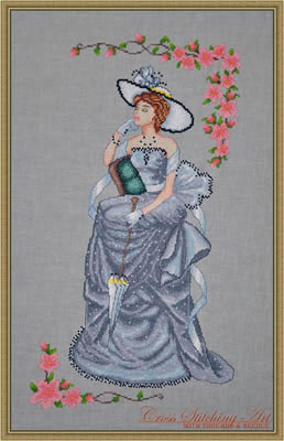 Lady Vivien - Cross_Stitching_Art Pattern