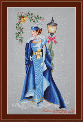 Scarlett - Cross_Stitching_Art Pattern