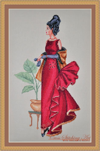 Tiffany - Cross_Stitching_Art Pattern