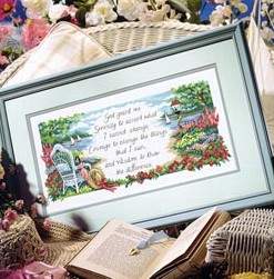 Serenity Prayer - Dimensions::Barbara_Mock Pattern