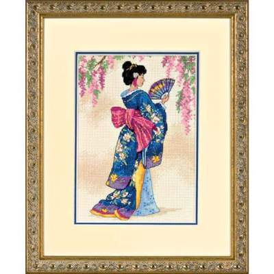 Elegant Geisha - Dimensions Pattern