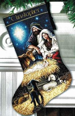 Holy Night Stocking - 