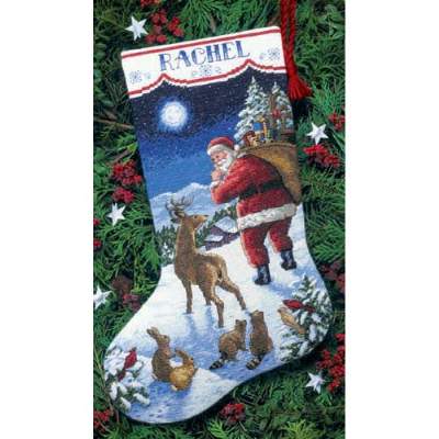 Santas Arrival Stocking - 