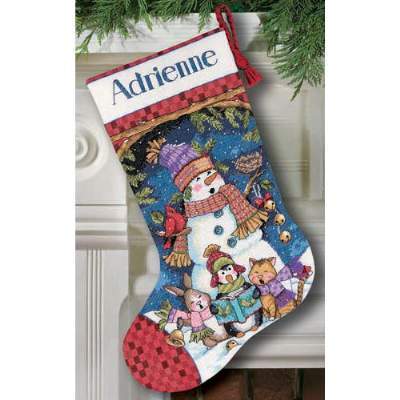 Cute Carolers Stocking - 