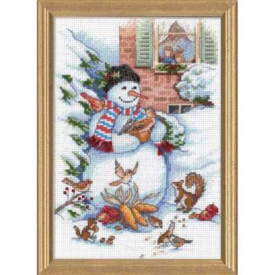 Snowman and Friends - Dimensions Pattern