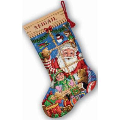 Santas Toys Stocking - 