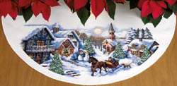 Sleigh Ride Tree Skirt - 