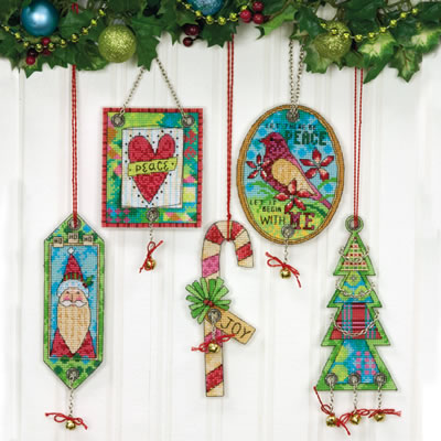 Jingle Bell Ornaments - Dimensions Pattern