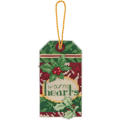 Warm Hearts Ornament - Dimensions Pattern