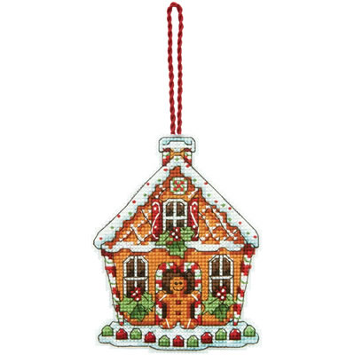 Gingerbread House Ornament - Dimensions Pattern