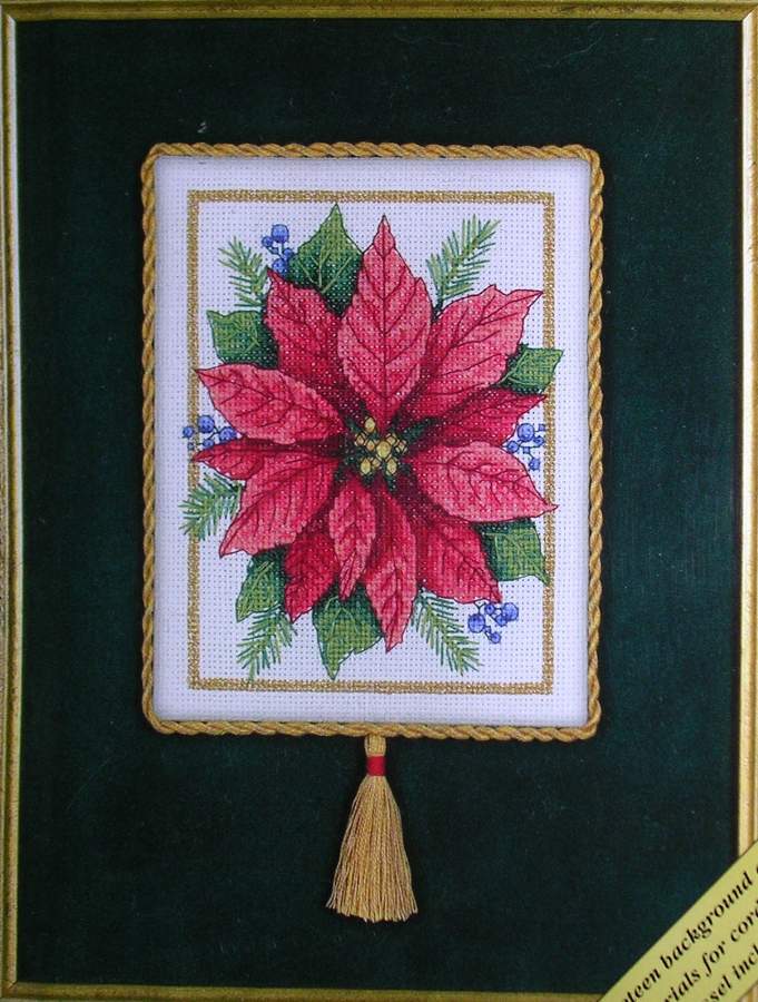 Poinsettia Elegance - Dimensions Pattern