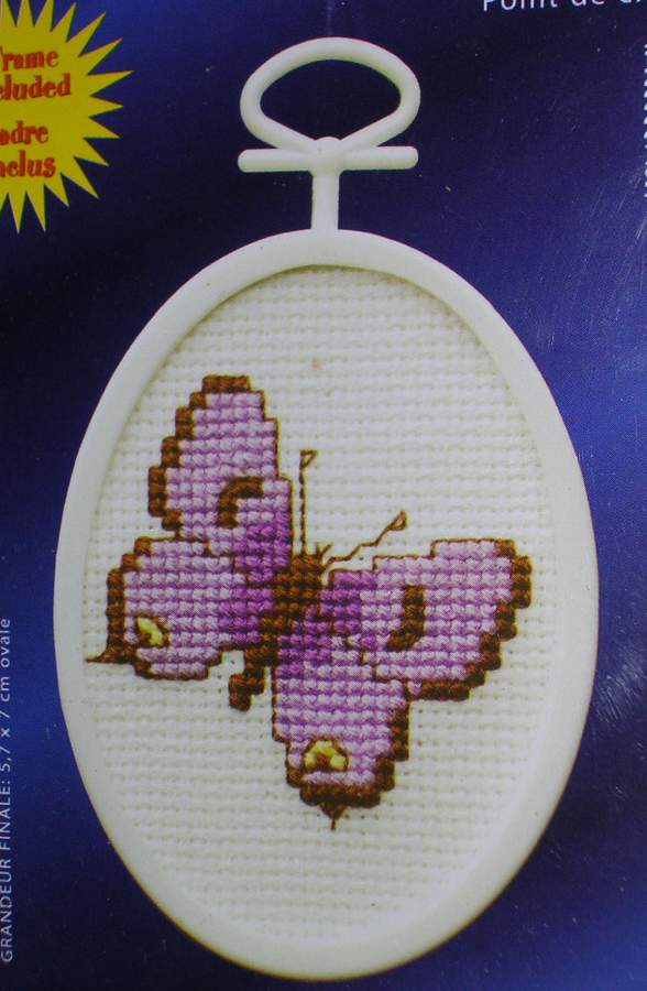 Butterfly by Janlynn Cross Stitch Kits & Patterns