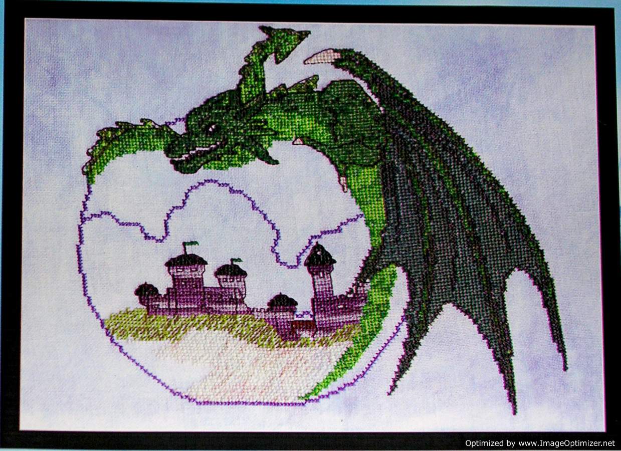 A Dragons World - Enchanting_Lair Pattern