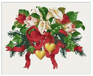 Christmas Bouquet - Ellen_Maurer_Stroh Pattern