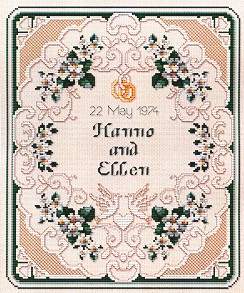 Wedding Sampler - Ellen_Maurer_Stroh Pattern