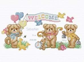 Beary Baby Announcement - Ellen_Maurer_Stroh Pattern