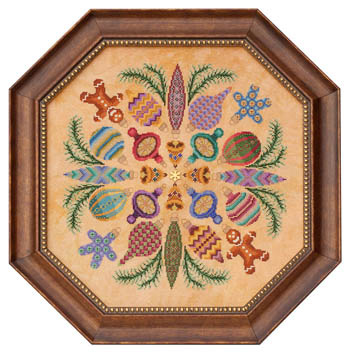 Ornaments Ala Round - Glendon_Place Pattern