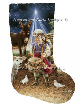 Little Drummer Boy Stocking - Heaven_and_Earth_Designs Pattern