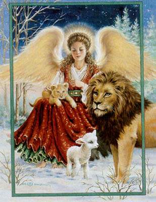 Angel Lion and Lamb - Heaven_and_Earth_Designs Pattern