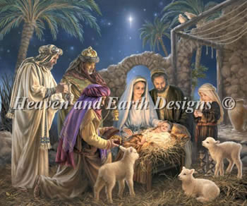 The Nativity - Heaven_and_Earth_Designs Pattern