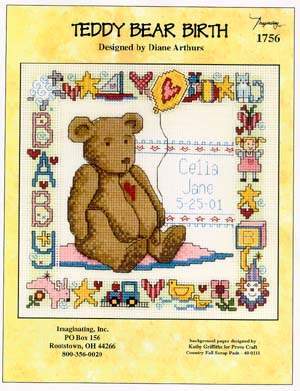 Teddy Bear Birth - Imaginating Pattern