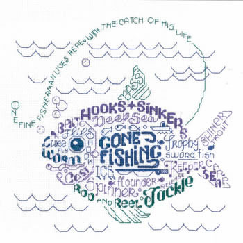 Let's Go Fishing - Imaginating Pattern