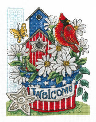 Patriotic Welcome - Imaginating Pattern