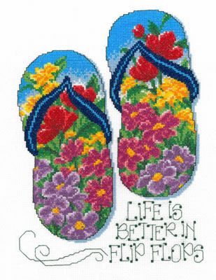 Flip Flop Summer - Imaginating Pattern