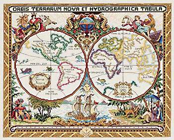 Olde World Map - 