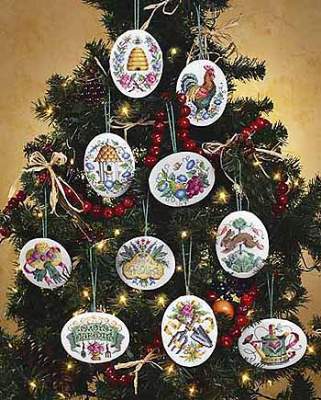 Gardeners Ornaments - Janlynn Pattern