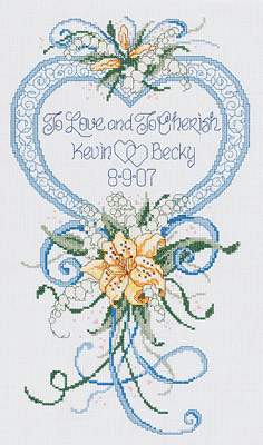 Cherished Wedding - Janlynn Pattern