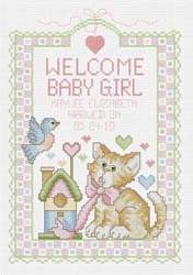 Welcome Baby Girl - 