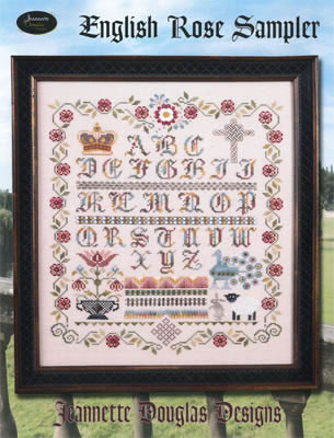 English Rose Sampler - Jeannette_Douglas_Designs Pattern