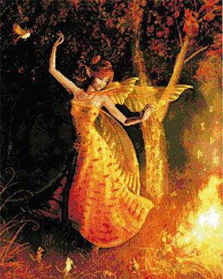 Fire Dance - Kustom_Krafts Pattern