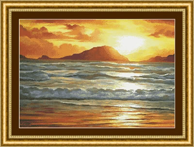 Island Sunset - Kustom_Krafts Pattern
