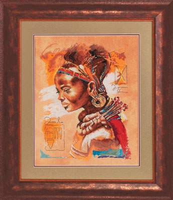 African Woman - Lanarte::Joadoor Pattern