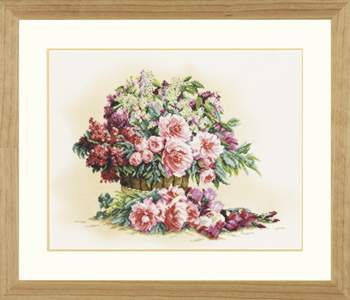 Bouquet of Lilacs and Peonies - 