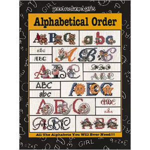 Alphabetical Order - 