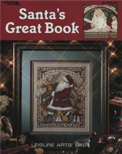 Santas Great Book - Leisure_Arts Pattern